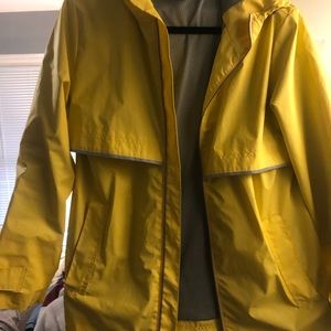 🔅yellow rain coat with hood🔅